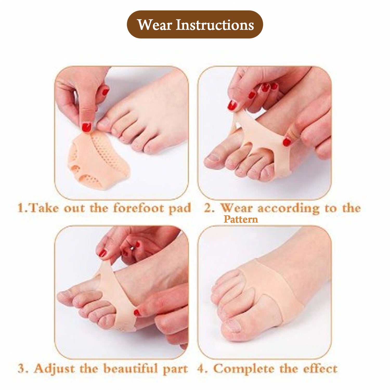 6257 SILICONE TIPTOE PROTECTOR AND COVER USED IN PROTECTION OF TOE FOR MEN AND WOMEN DeoDap 6257 SILICONE TIPTOE PROTECTOR AND COVER USED IN PROTECTION OF TOE FOR MEN AND WOMEN DeoDap